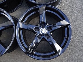 Alu disky černé Škoda 17", 5x112, ET 35, šíře 7J - 3