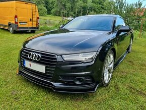 LIPKO LIPO SPOJLER AUDI A6 A7 PREDNÉHO NÁRAZNÍKU NA NARAZNIK - 3