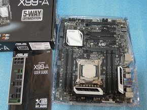 Rarita: CPU Intel Core i7-5820K, Asus X99-A - 3