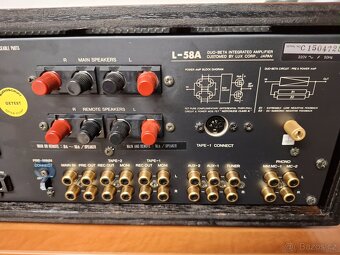 Luxman L58a ,redukce sbírky - 3