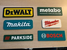 Držáky na baterie a nářadí Makita,BOSCH,Metabo,Milwaukee atd - 3