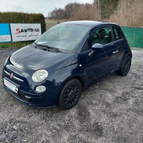 Fiat 500, 0,9T86K,KRÁSNÝ,VÝBAVA,SERVISKA - 3