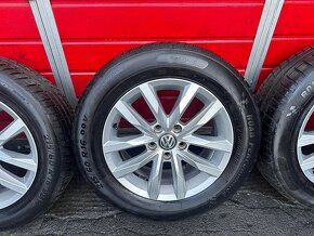 Original ALU kola VW Sepang 17" 8,5J ET41 + pneu 215/60/R16 - 3