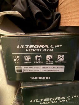 Rybářské navijáky Shimano ultegra CI4+ 14000XTC - 3