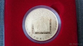 Zlatá 10 000 Kč KONSTANTIN A METODĚJ - PROOF, ČNB, ČR - 3