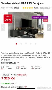 Tv stolek - 3