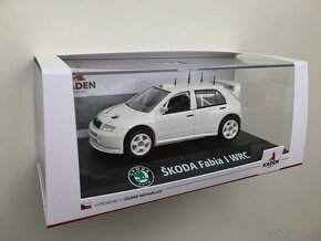 Model ŠKODA Fabia WRC "White Plain Body" limitka Kaden 1/43 - 3