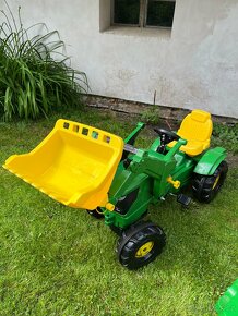 Traktor John Deer slapaci  s prislusenstvim - 3