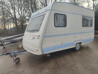 Caravelair 4 osoby, WC,max 1100kg, STK, 100km/h, stan - 3