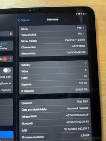 iPad Pro 11 1.gen Celullar Top Stav 512GB - 3