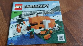 Lego minecraft liščí domek 21178 - 3