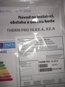 Plynový kotel Therm PRO 14  ,XZ.A - 3