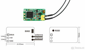 Přijímač FrSky XM+ 16CH 2.4GHz SBUS - 3