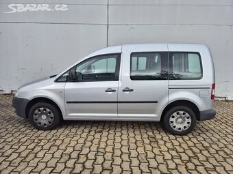 VW Caddy 1.9TDI 77kW, bez koroze,serviska,klima - 3