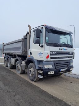 Daf CF 85.460, sklápěč 8x4 Meiller S3 bordmatic - 3