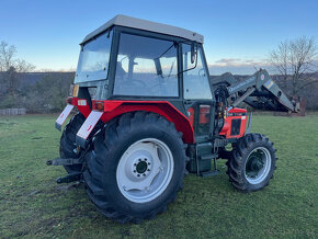 Zetor 7745 s čelním nakladačem s SPZ - 3