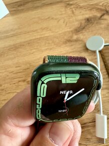 Apple Watch Series 7 45mm Cellular (LTE) - zelené - 3