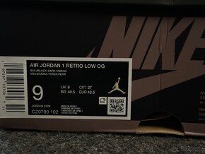 Nike jordan 1 low mocha - 3