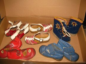 staré retro dětské boty, celý pytel - z Čssr - 3