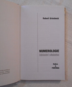 Robert Griesbeck - Učebnice numerologie Základní učebnice - 3