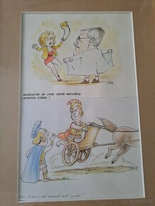 Lubomír Vaněk-Brněnský karikaturista. - 3