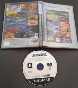 Hry pro Playstation 2 - PS2 - Crash Bandicoot, GTA - 3