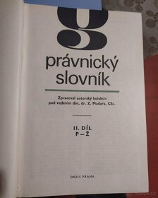 právnický slovník 1 a 2 díl - 3