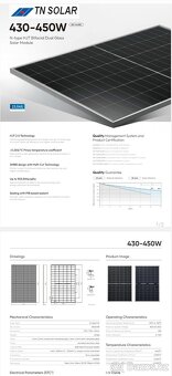 Solární panely TN Solar 450W - 3