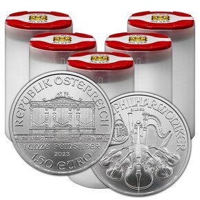 Stříbrná investiční mince Wiener Philharmoniker 1 Oz - 3