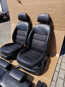 Polokožené sedačky Škoda Octavia 2 - 3