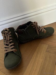 Rieker polokozačky khaki - vel.39 - 3