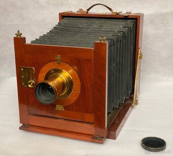 Wet plate collodion camera 18x24cm 1880 - 3