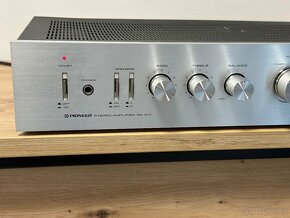 PIONEER SA-410 PĚKNÝ VINTAGE STEREO ZESILOVAČ  - 3