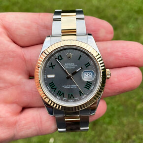 Rolex Datejust 41 Wimbledon 116333 Ocel/Gold - 3