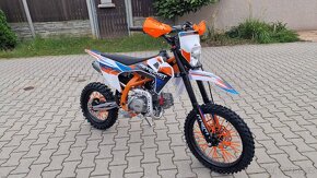 Pitbike DT125 17/14, světlo, el startér sedlo 86cm - 3