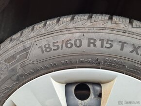 Škoda Fabia Rapid 185/60 R15 nové zimní i letní kola - 3