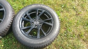 Octavia IV Touran 205/60 r16 Borbet nová sada 6.5j 16 et46 p - 3