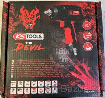 Rázový utahovák KS TOOLS vzduchový - 3