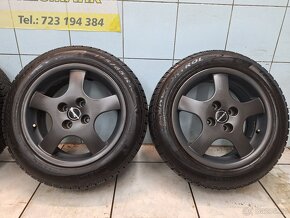 Alu kola R15 4x100 Borbet + zimní pneu 175/65/15 - 3