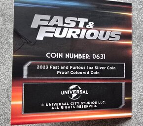 FAST AND FURIOUS 1 Oz  2023 - 3