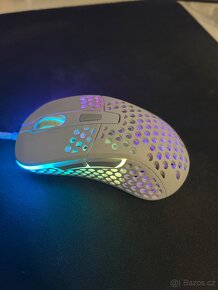 XTRFY Gaming Mouse M4 RGB Bílá - 3