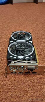 Prodám grafickou kartu MSI Radeon RX 570 Armor 8G OC - 3