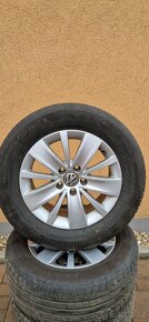 Letní pneu Volkswagen Sharan alu kola 215/60 R16 6.5Jx16H2 - 3