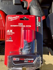 Milwaukee M12 FUEL SET_M12 FPD+FID+ baterie-originál-nové - 3