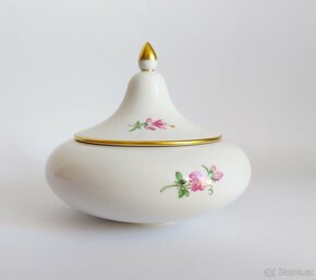 Starožitná porcelánová cukřenka Míšeň - Meissen - 3