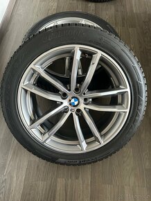 Originál 18" kola BMW G30/31 662M; nové zimní pneu - 3