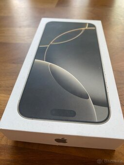 Prodám New Apple iPhone 16 Pro Max 256GB - přírodně titanový - 3