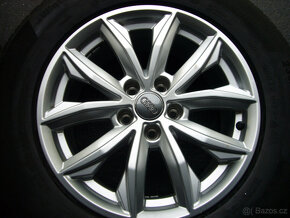 ZIMNÍ ALU KOLA orig.AUDI Q5 17" 5x112 7"et-34,stř.-66,6 - 3