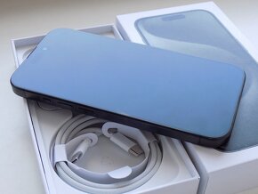 APPLE iPhone 15 Pro 256GB Černý Titan - ZÁRUKA - TOP STAV - 3