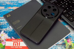 Silikonové pouzdro s koženkovým vzorem Xiaomi / Redmi / Poco - 3